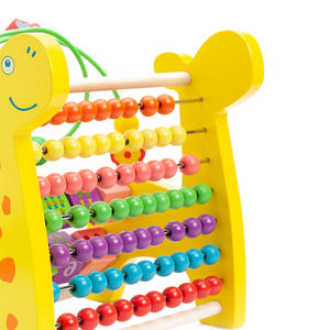 Ábaco Educativo <span class=keywords><strong>de</strong></span> Madera con Diseño <span class=keywords><strong>de</strong></span> Ciervo y Números Coloridos para el Aprendizaje <span class=keywords><strong>de</strong></span> Matemáticas, Conteo y Cálculo para Niños - Product Image 3