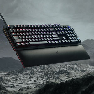 <span class=keywords><strong>Razer</strong></span> <span class=keywords><strong>huntsman</strong></span> คีย์บอร์ดสำหรับเล่นเกม, คีย์บอร์ดแบบออปติคอลแบบมีสายสวิตช์แบบ V2 - Product Image 4