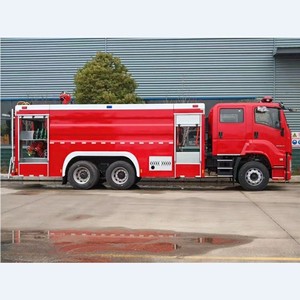 Nuevo camión de bomberos ISUZU GIGA 6x4 con tanque de agua de 12000L, camión cisterna de gran capacidad para extinción de incendios y rescate. - Product Image 5