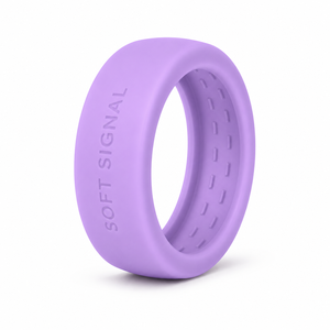 Funda de Silicona Personalizada con Logotipo OEM para Oura Ring 5/4, Galaxy Ring, RingConn, Ultrahuman, Suave, Lila, Grabado en Relieve, Marca Privada - Product Image 2