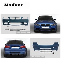 Bodykit untuk BMW E90 E92 Upgrade ke Bumper Gaya M3 Pre LCI LCI 2005-2012 Fender Side Lip