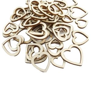 Décoration murale en <span class=keywords><strong>bois</strong></span> de placage en forme de cœur <span class=keywords><strong>creux</strong></span> de 10 à 30 mm, écologique, sculptée, style moderne, style féerique, peinte, charmante - Product Image 2