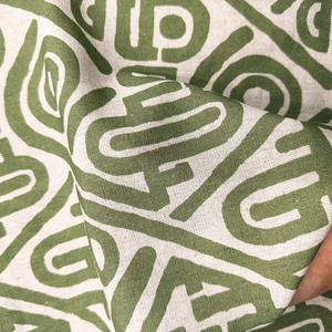 Tissus d'impression numérique en lin tissés avec du coton et du lin, pour les vêtements, les textiles de maison et les rideaux. Tissu en lin imprimé floral - Product Image 3