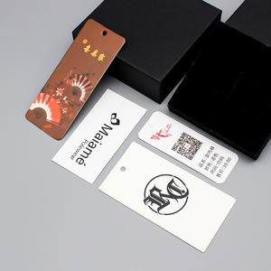 Etiqueta colgante de marca de ropa y etiquetas colgantes de embalaje Etiquetas de ropa de camiseta - Product Image 3