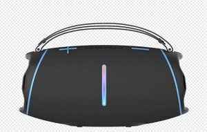 Dispositivos de tecnología de etiqueta privada personalizados listos para enviar altavoces portátiles LED con mango activado por sonido de iluminación RGB-sin marca - Product Image 2