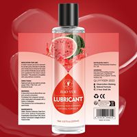 Lubrifiant Intime Personnel 200 ml Saveur Pastèque Doux et Soyeux Longue Durée pour Femmes Sans Sucre Non-Tachant
