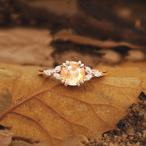 แหวนเงินแท้ 925 ประดับพลอยซันสโตน ดีไซน์สั่งทำพิเศษ แหวนแต่งงานผู้ชาย ชุบโรเดียม สำหรับงานปาร์ตี้ เครื่องประดับใกล้ฉัน - Product Image 2