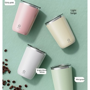 Taza Mezcladora Eléctrica Recargable – Taza de Mezcla Magnética Automática para Café, Leche, Proteínas, Té – Acero Inoxidable, Rotación Automática - Product Image 6