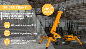 رافعة عنكبوتية كهربائية 3/5/8/10 طن، رافعة متحركة ذات ذراع تلسكوبي مع شاشة عرض للعزم - Product Image 6