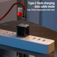 Câble de charge multifonction 5 en 1 en cuivre pur Type-C Micro USB Type C 1,2 m Câble de charge super rapide Câble de données tressé