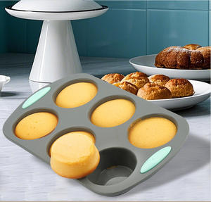 <span class=keywords><strong>Moule</strong></span> à gâteau en silicone durable résistant aux hautes températures, plaque de cuisson antiadhésive pour les chefs pâtissiers - Product Image 6
