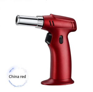 Venta al por mayor de alta calidad de cocina artesanal <span class=keywords><strong>Mini</strong></span> <span class=keywords><strong>soplete</strong></span> encendedor para con antorcha recargable Camping estilo americano a prueba de viento - Product Image 3