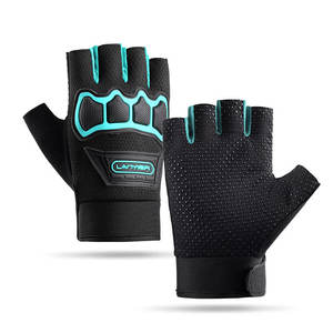 Guantes de motociclismo de medio dedo para hombres y mujeres, deportes al aire libre, Fitness y montañismo, protección de carcasa dura para ciclistas - Product Image 1