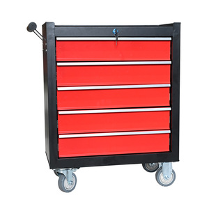 Coffre à outils robuste en acier laminé à froid, <span class=keywords><strong>armoire</strong></span> de rangement pour garage, établi, chariot à outils d'atelier, OEM/OBM, verrouillable, antivol, 300 kg - Product Image 2
