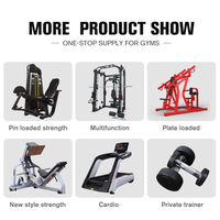 Station multifonctionnelle Équipement de fitness commercial pour salle de sport Poids libre assis Support intégré multifonctionnel pour salle de sport