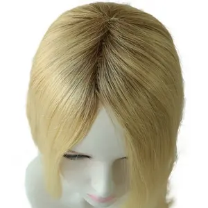 Zeh — <span class=keywords><strong>postiche</strong></span> à cheveux lisses naturels, maille de résille, <span class=keywords><strong>pour</strong></span> femmes, 16 pouces - Product Image 1