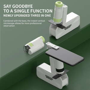 Mini 50x-120x xách tay giáo dục Kính hiển vi cho trẻ em món quà kỳ nghỉ của bạn ít nhà khoa học công cụ - Product Image 6