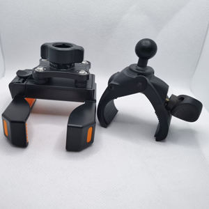 Support de téléphone pour moto anti-choc, réglable, rotation à 360 degrés, bras extensible, compatible avec les télé<span class=keywords><strong>phones</strong></span> lourds, poignée flexible pour guidon - Product Image 3