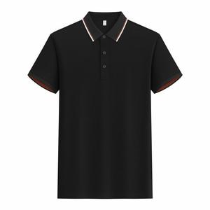 Polo uni en polyester 210g avec bordure contrastante, idéal pour le quotidien et le travail, personnalisable avec logo - Product Image 2