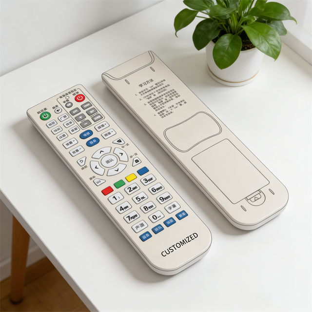 Professional Universal RF Learning Code Intelligent Remote Control with Keyboard for Smart TV and Android Box Home Use