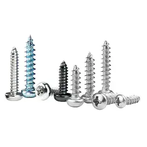 Customized Stainless Steel Screws Phillips Countersunk Head Tapping Screws Flat Head Screws