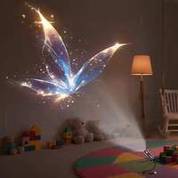 Lampe de projection LED USB 5V rustique à brancher, bande lumineuse décorative pour plafond intérieur, thème planète, Halloween, Noël, en ABS