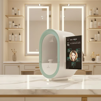 Analyseur de peau numérique 3D professionnel, miroir intelligent pour tester la peau, technologie de reconnaissance faciale automatique, analyseur de peau du visage