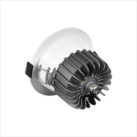 Spot LED encastré anti-éblouissement sans scintillement, boîtier en aluminium, 10W 12W, pour la maison, le bureau, l'hôtel