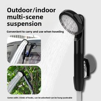 Ensemble de douche portable rechargeable pour le camping, les voyages, la plage, la randonnée, les camping-cars et les situations d'urgence