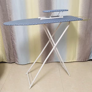 Planche à repasser pliante GHA0002 en acier, rectangulaire, sur pied, pour vêtements, à utiliser dans la salle de repassage, avec design pliable - Product Image 1