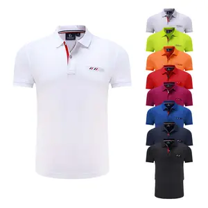 Thời Trang Polo Áo Sơ Mi Cho Nam Giới Với Logo Tùy Chỉnh Bán Sỉ Của Nam Giới Quần Áo Ngắn Tay Áo Polo T Shirts Casual Golf Áo Sơ Mi POLO