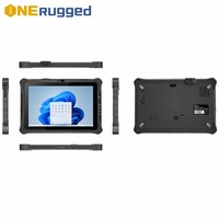 Tablette robuste de 12 pouces Intel, 4G/5G N5100 PC industriel Windows, étanche IP65, NFC, 5G, lecteur d'empreintes digitales, batterie remplaçable à chaud