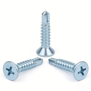 Bibo Yaente Factory 304/410 Stainless Steel Self-drilling Self-tapping <b>Flat</b> & Countersunk Head <b>Screw</b> M4.2 M4.8 Countersunk Bibo - Product Image 2