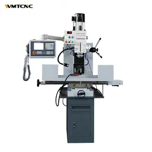 Mesin penggilingan CNC-M45 cnc tipe vertikal 3 sumbu cnc penggilingan buatan taiwan untuk pekerjaan logam