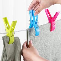 Pinces à linge robustes et durables en plastique, résistantes au vent et écologiques, pour sécher les couettes, les couvertures, les serviettes, dans le salon