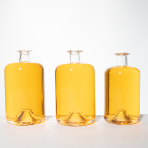 RSG Hình Trụ Tròn Bartop 500Ml 700Ml Tequila T Cork Tấm Kết Thúc <span class=keywords><strong>75cl</strong></span> Gin Rượu <span class=keywords><strong>Vodka</strong></span> Nặng Chai Rượu 750 Ml - Product Image 1