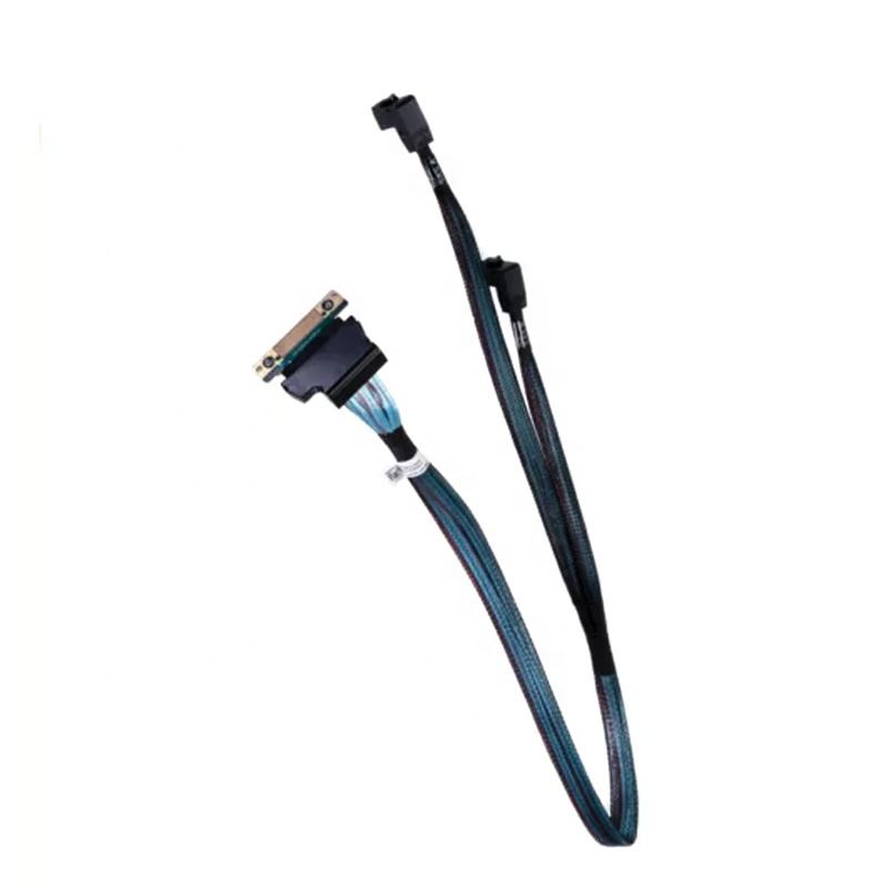 HONPNK 05W93G 0K43RY PowerEdge R740 PERC Dual Mini SAS HD SFF-8643 Mini Mono Raid Cable for Dell R730 R730XD R740 R740XD