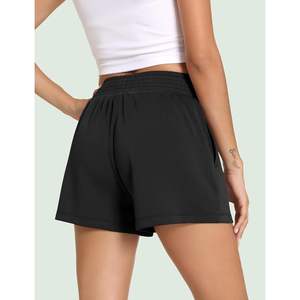 Pantalones Cortos de Pijama Personalizados para Mujer, Cómodos Pantalones Cortos de Verano para Estar en Casa con Bolsillos Laterales, Pantalones Cortos de Pijama de Bambú para Mujer - Product Image 3