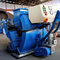 Broyeur de sol automatique pour béton et acier, machine de sablage robuste de 29 kW pour la préparation des surfaces industrielles
