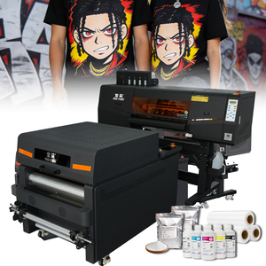 เครื่องพิมพ์ DTF ความเร็วสูงแบบหัวพิมพ์คู่ ขนาด 60 ซม. รุ่น I3200 ของ USA Warehouse PO TRY พร้อมหมึกสีขาว สำหรับงานพิมพ์ลายลงเสื้อ  รองรับการผลิตและการใช้งานในพื้นที่ - Product Image 1