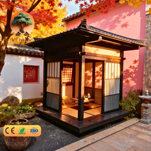 Pabellón de té estilo <span class=keywords><strong>canción</strong></span>, espacio tranquilo para meditación, ceremonia del té y reuniones culturales, sala de estar y dormitorio - Product Image 1