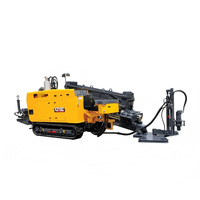 Nouvelle machine de forage directionnel horizontal XZ180 de 8,5 tonnes, profondeur de forage de 150 m, mini-machine de forage directionnel horizontal