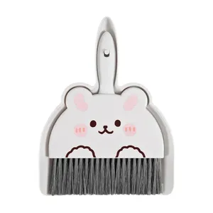 Children's Mini Broom and Dustpan Set Soft Bristles Eco-Friendly Household Tabletop Cleaning Garbage Shovel - Product Image 5
