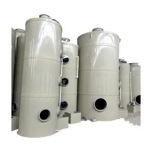 Sistema de pulverización Industrial, purificación de Gas residual, torre de absorción, maquinaria de eliminación de Gas