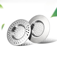 Passoire de cuisine pliable en acier inoxydable écologique avec poignée en plastique, compatible lave-vaisselle, filtre à eau pour évier