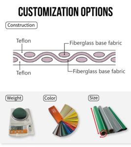 Tb6k 6500n PTFE cấu trúc màng cấu trúc kéo vật liệu xây dựng vật liệu vải chịu thời tiết tuyệt vời - Product Image 4