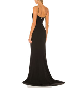 <span class=keywords><strong>ชุด</strong></span>ราตรีเปิดไหล่เดี่ยวกระโปรงหางปลายาวหรูหราสง่างาม - Product Image 3