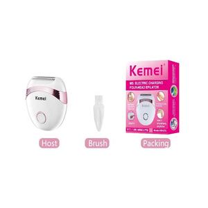 Kemei-Épilateur KM-673 corps, visage, jambes, bikini, lèvres, épilateur portable pour femmes, rasoir rotatif - Product Image 1