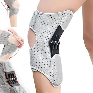 Genouillère de soutien articulaire antidérapante, soulagement de la douleur, stabilisateur de force à ressort, amplificateur de force pour le genou, pour le travail, le sport et les personnes âgées (1 pièce) - Product Image 6