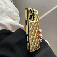 Nouvelle coque de téléphone de luxe pour iPhone 16 15 14 Pro Max, étui de créateur en cuir PU pour iPhone 13 12 Plus, sacs de téléphone tendance